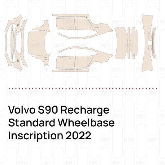 Pre-Cut PPF Volvo S90 Recharge Standard Wheelbase Inscription 2022