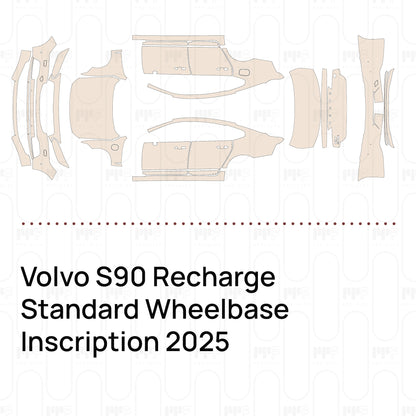 Pre-Cut PPF Volvo S90 Recharge Standard Wheelbase Inscription 2025