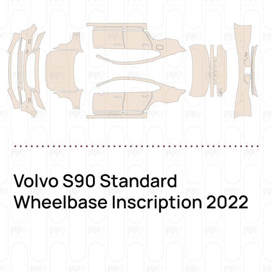 Pre-Cut PPF Volvo S90 Standard Wheelbase Inscription 2022