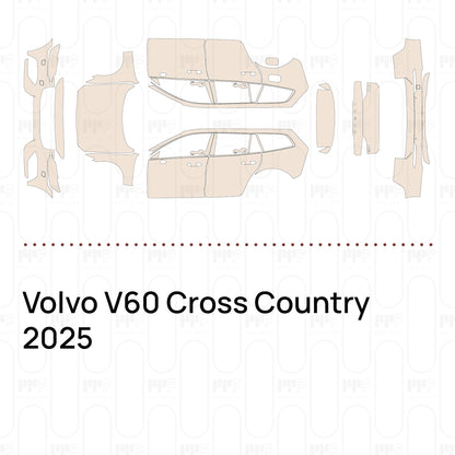 Pre-Cut PPF Volvo V60 Cross Country 2025