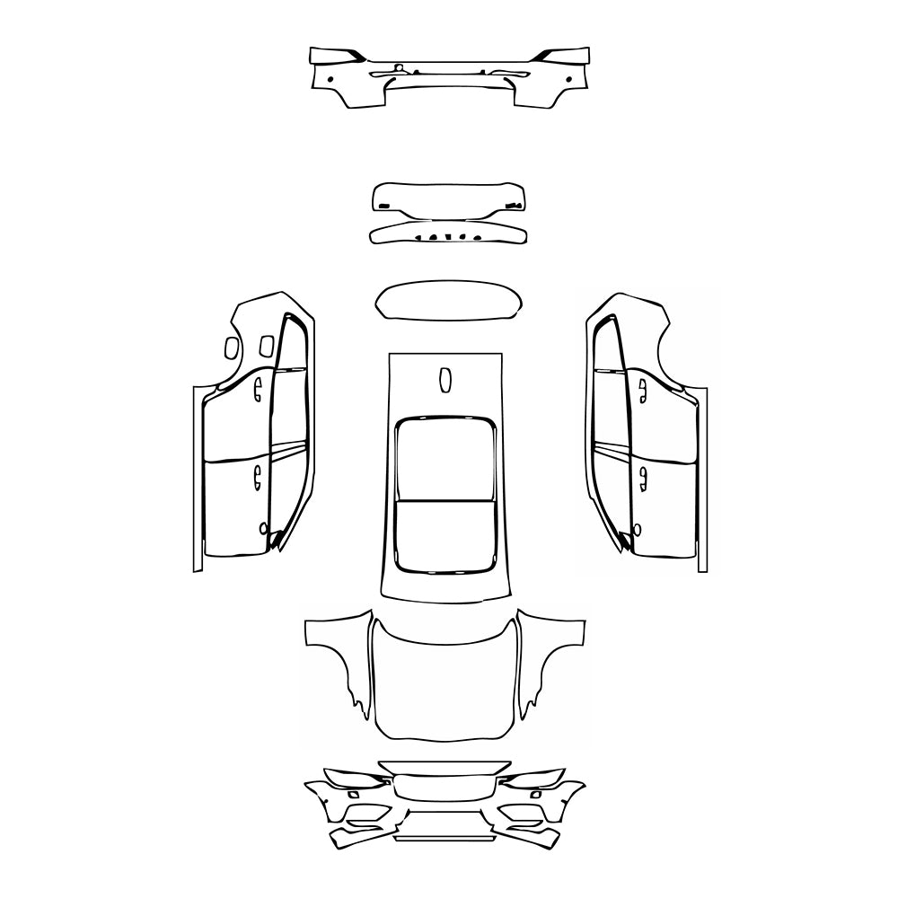 Pre-Cut PPF Volvo V60 Inscription 2021 - PPF-Kits
