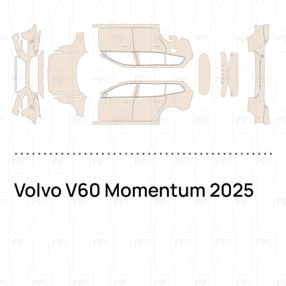 Pre-Cut PPF Volvo V60 Momentum 2025