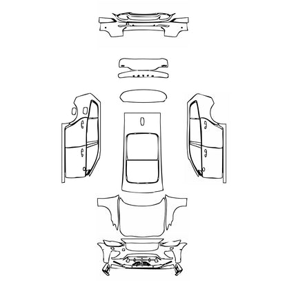 Pre-Cut PPF Volvo V60 R-Design 2020 - PPF-Kits