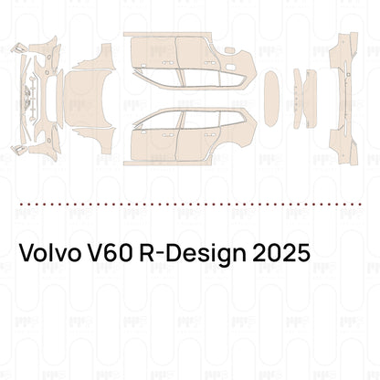 Pre-Cut PPF Volvo V60 R-Design 2025