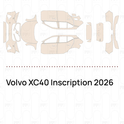 Pre-Cut PPF Volvo XC40 Inscription 2026