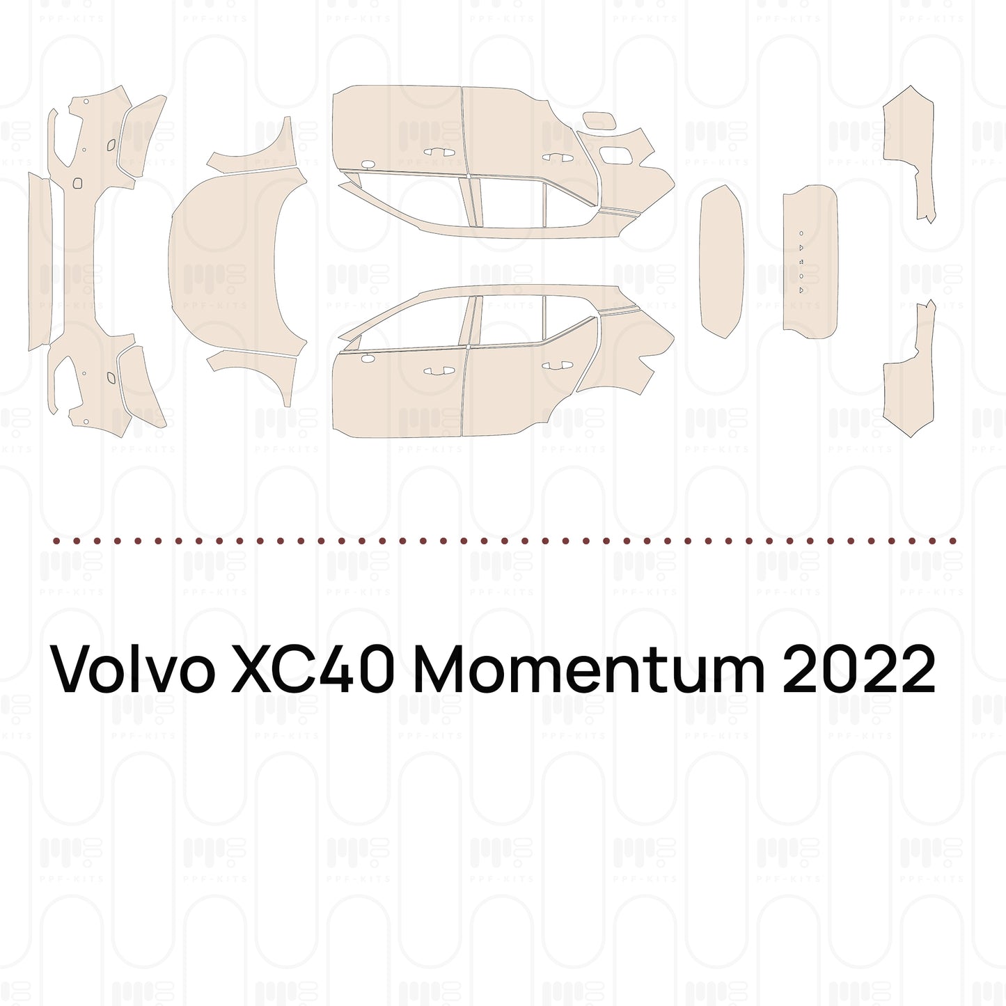 Pre-Cut PPF Volvo XC40 Momentum 2022