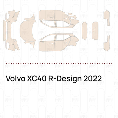 Pre-Cut PPF Volvo XC40 R-Design 2022
