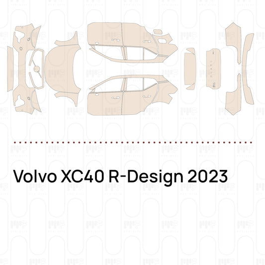 Pre-Cut PPF Volvo XC40 R-Design 2023