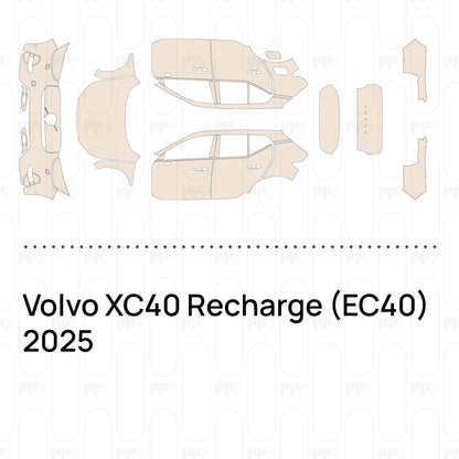 Pre-Cut PPF Volvo XC40 Recharge (EC40) 2025