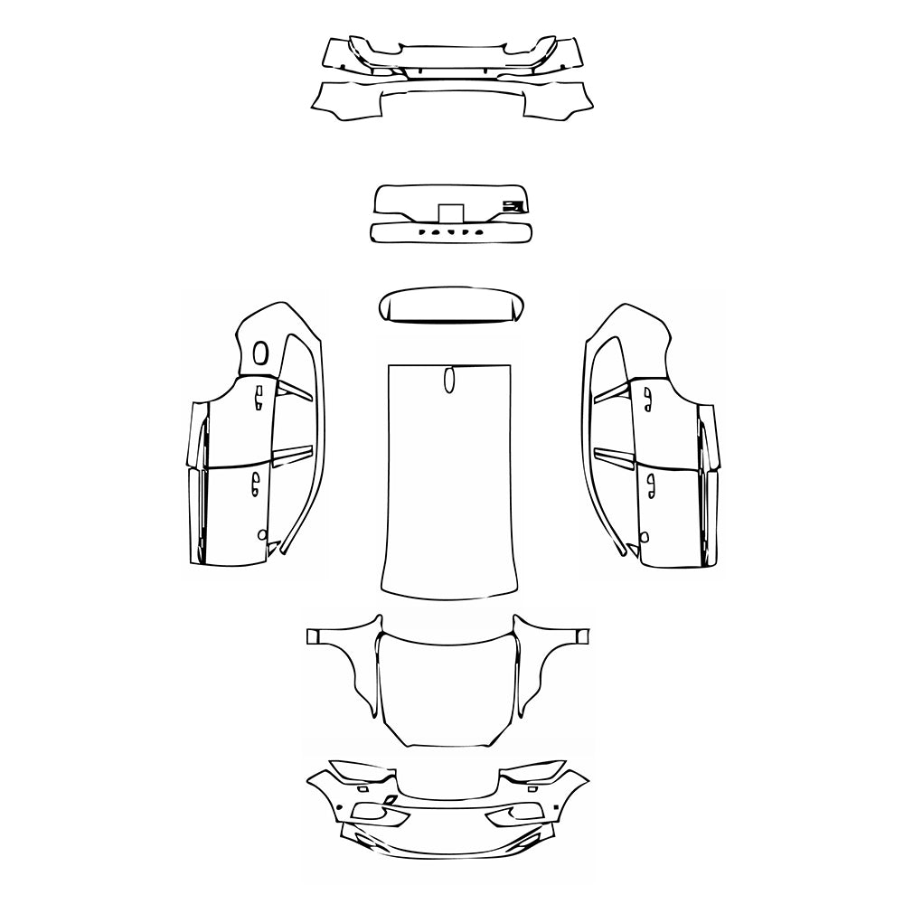 Pre-Cut PPF Volvo XC60 Inscription 2019 - PPF-Kits