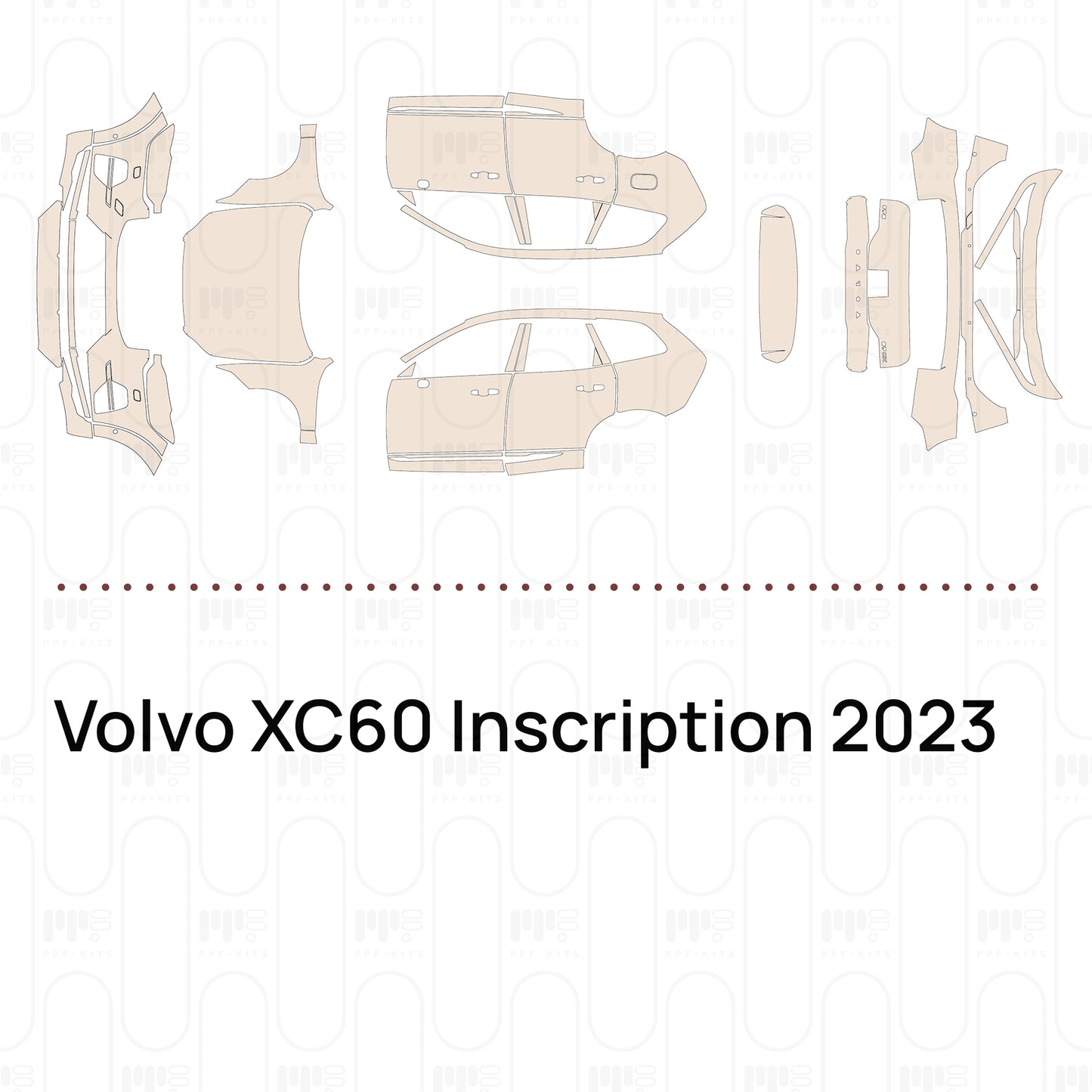 Pre-Cut PPF Volvo XC60 Inscription 2023