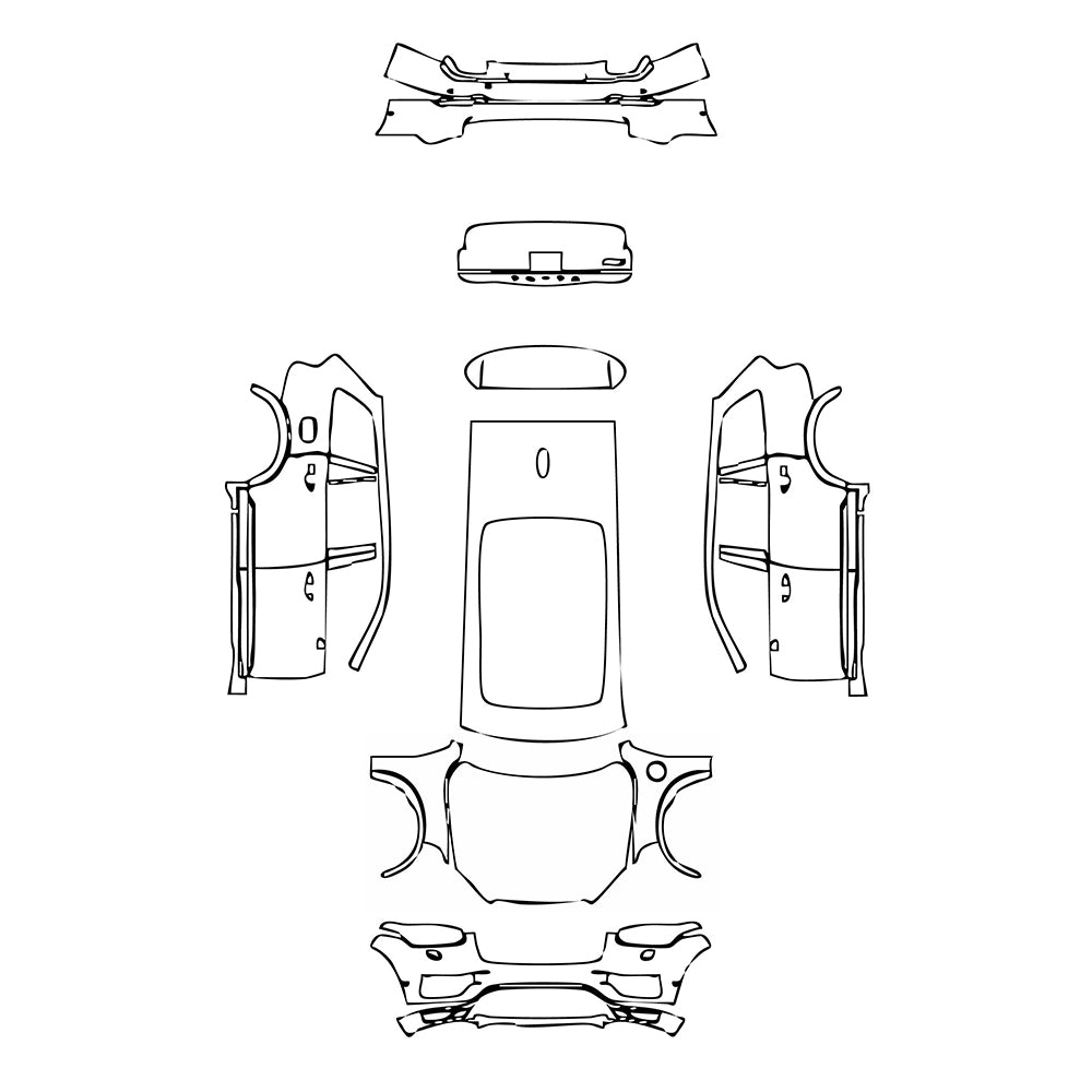 Pre-Cut PPF Volvo XC90 Excellence 2017 - PPF-Kits