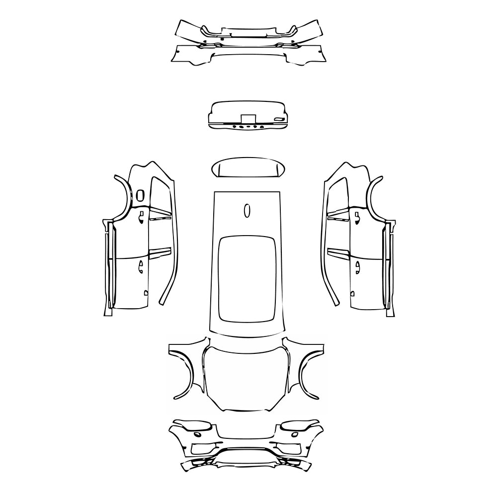 Pre-Cut PPF Volvo XC90 Inscription 2017 - PPF-Kits