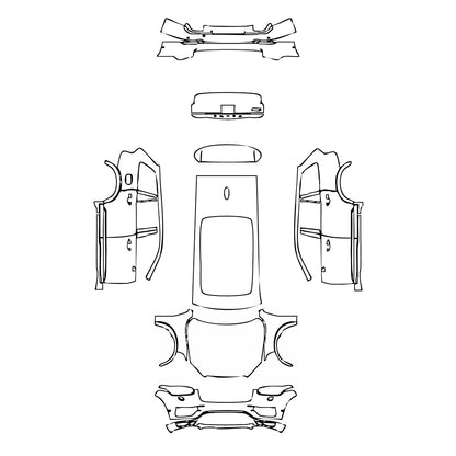 Pre-Cut PPF Volvo XC90 Inscription 2017 - PPF-Kits