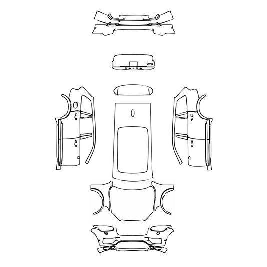 Pre-Cut PPF Volvo XC90 Inscription 2017 - PPF-Kits