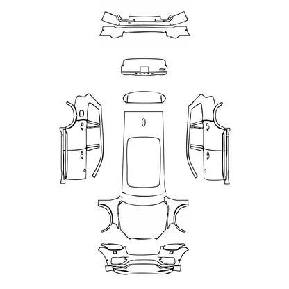 Pre-Cut PPF Volvo XC90 Inscription 2021 - PPF-Kits