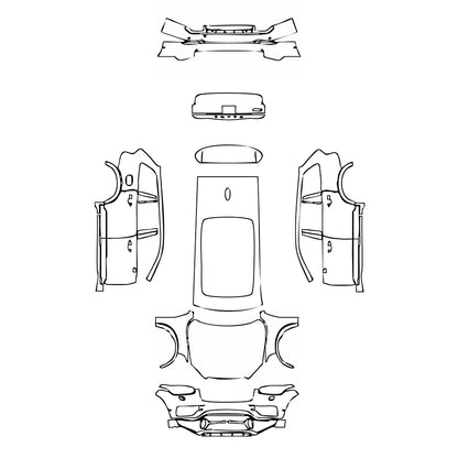 Pre-Cut PPF Volvo XC90 R-Design 2015 - PPF-Kits