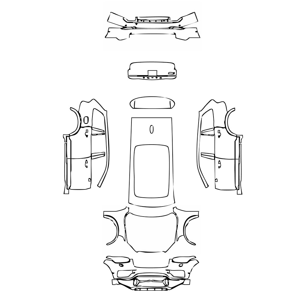 Pre-Cut PPF Volvo XC90 R-Design 2016 - PPF-Kits