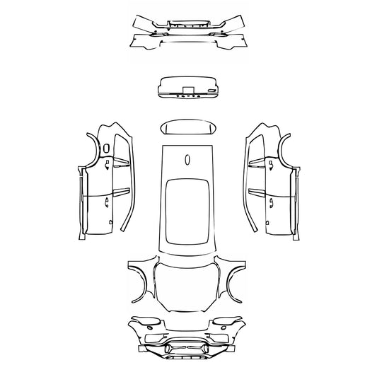 Pre-Cut PPF Volvo XC90 R-Design 2017 - PPF-Kits