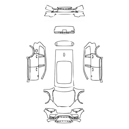 Pre-Cut PPF Volvo XC90 R-Design 2021 - PPF-Kits