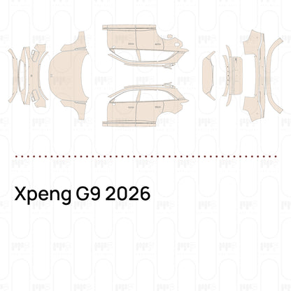 Pre-Cut PPF Xpeng G9 2026