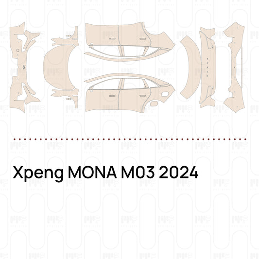 Pre-Cut PPF Xpeng MONA M03 2024