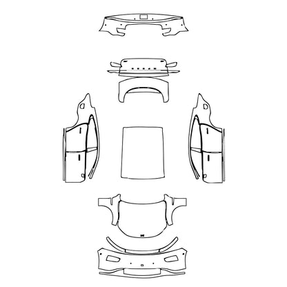 Pre-Cut PPF Xpeng P7 2021 - PPF-Kits