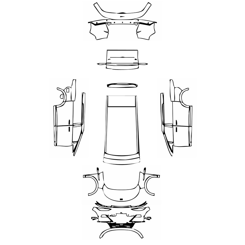 Pre-Cut PPF Xpeng X9 2025 - PPF-Kits