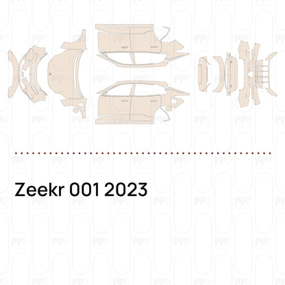 Pre-Cut PPF Zeekr 001 2023