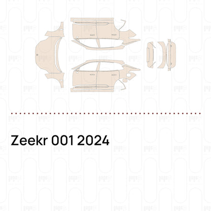 Pre-Cut PPF Zeekr 001 2024