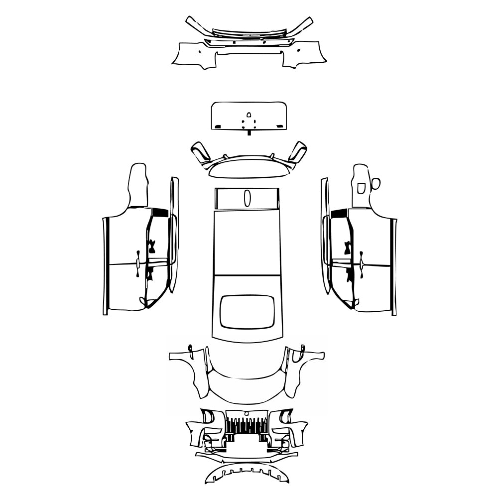 Pre-Cut PPF Zeekr 009 2023 - PPF-Kits