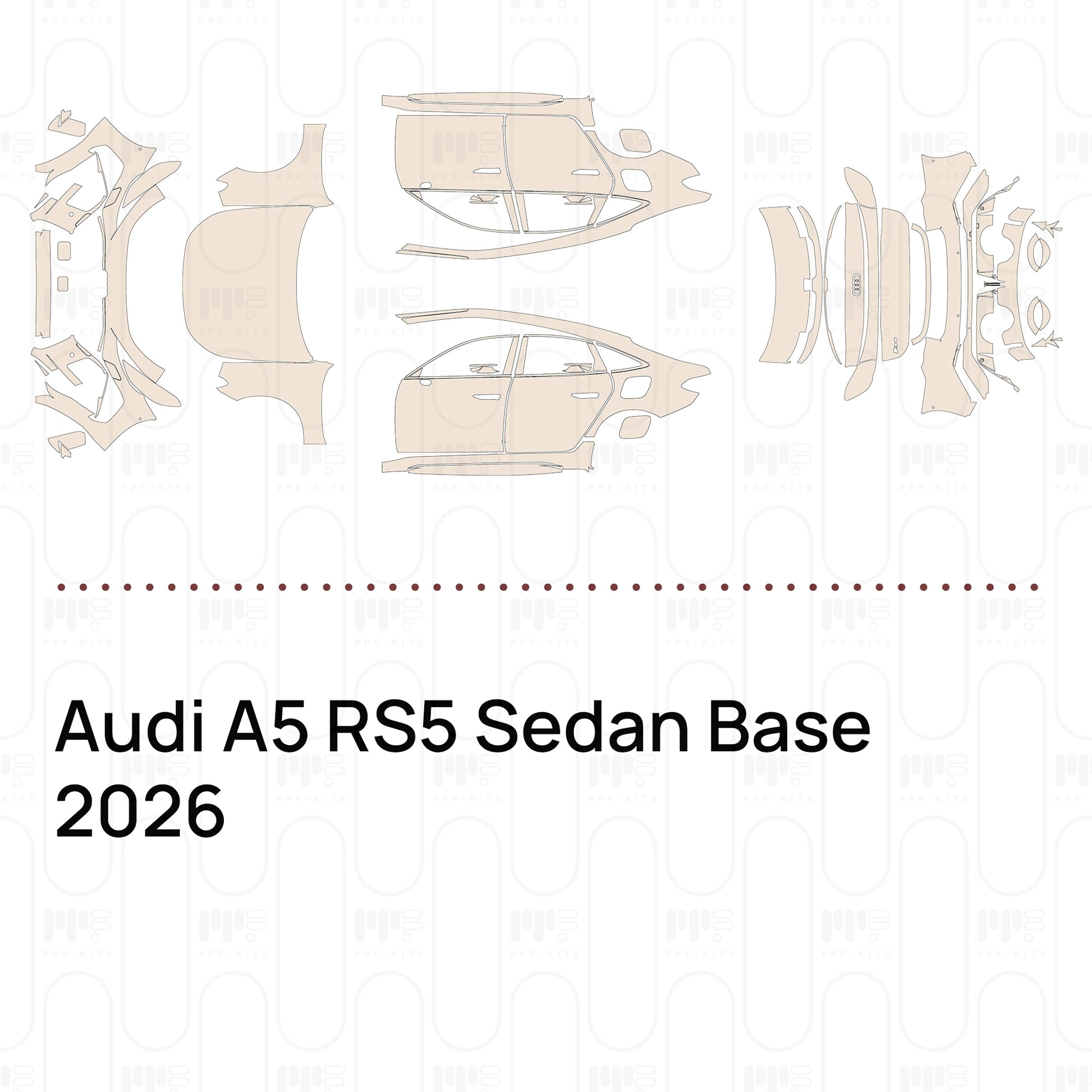 Bumper+Headlamp with 4 PDC (Parking Sensors)