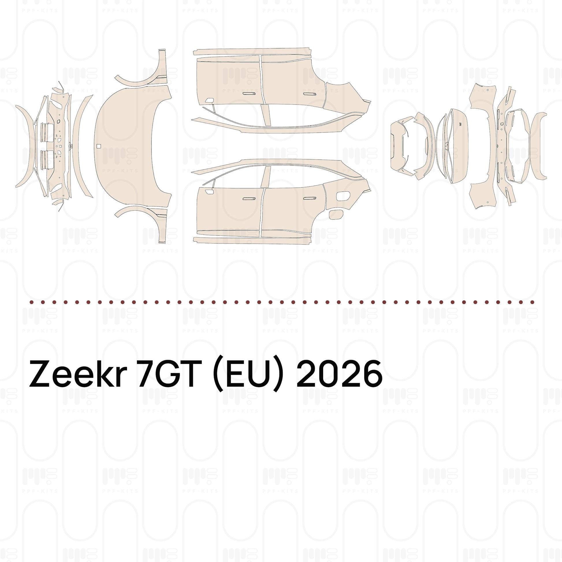 Bumper+Headlamp with 6 PDC (Parking Sensors)